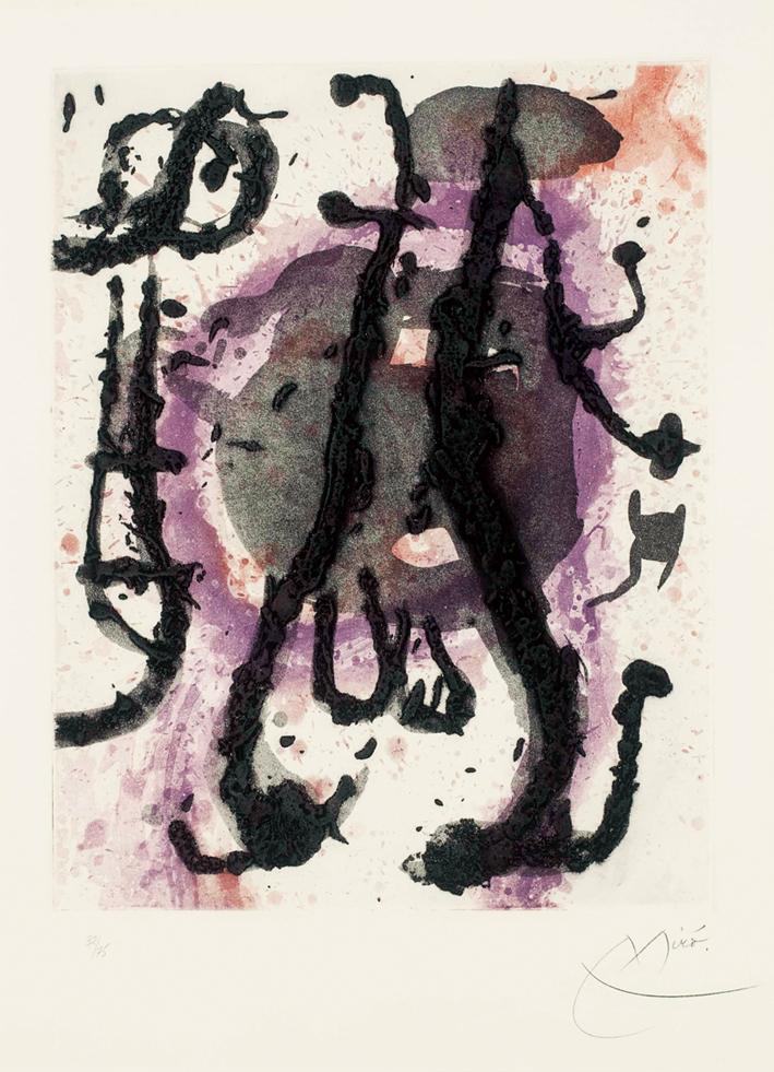  胡安·米罗 Joan Miró ——相扑